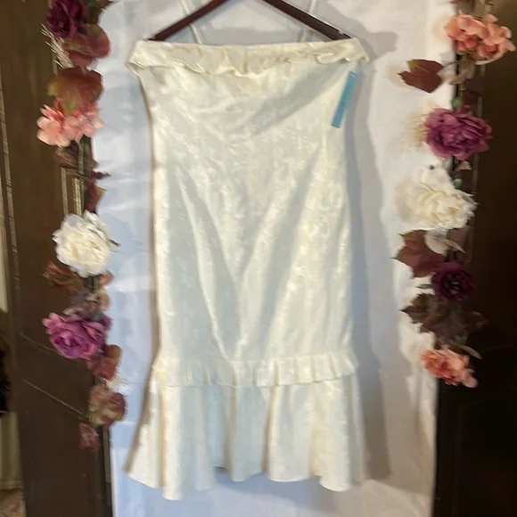 Antonio Melani Dresses | New with Tags Antonio Melani Dress | Color: White | Size: 10 | Themeaganmoore's Closet